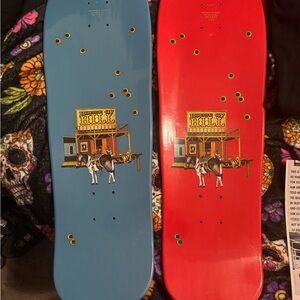 2 Frankie Hill Cowboy decks signed by Frankie !